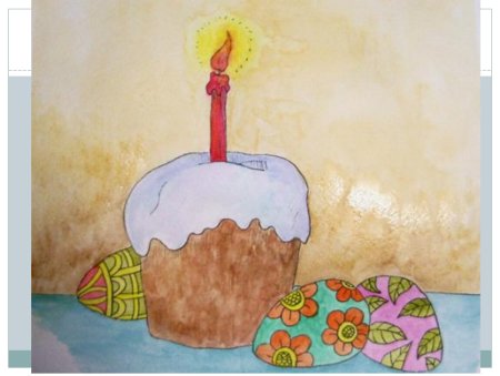 Детские рисунки к Пасхе