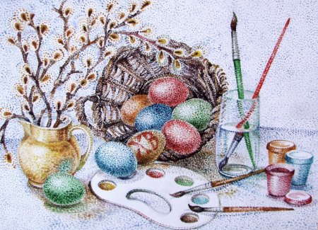 Рисунок на пасхальную тему