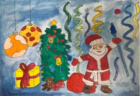 Рисунки на новый год