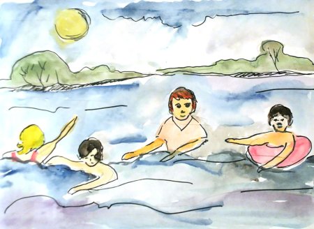 Раскраска поход для детей