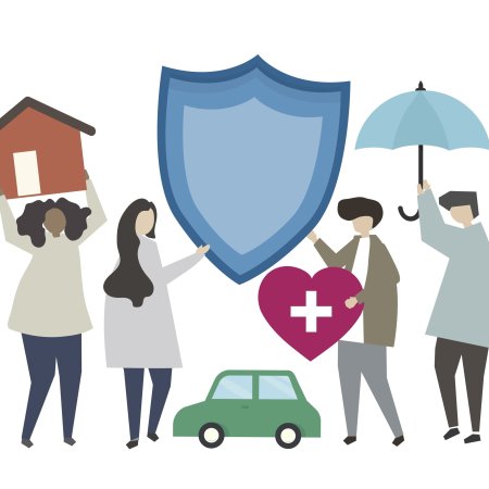 Страховка карикатура