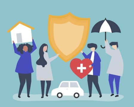 Страхование жизни карикатура