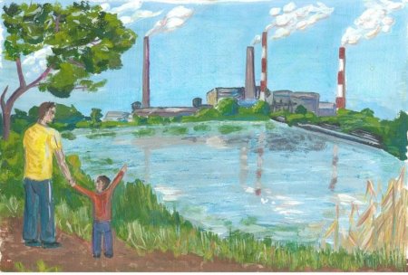 Пейзаж на тему экология