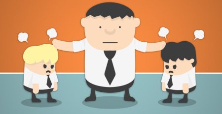 Разрешение конфликта иллюстрация