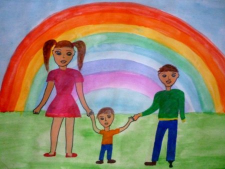 Мы разные но вместе рисунки