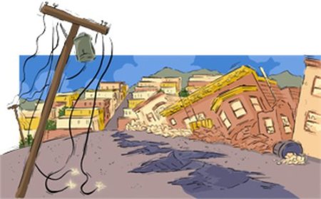 Землетрясение для дошкольников