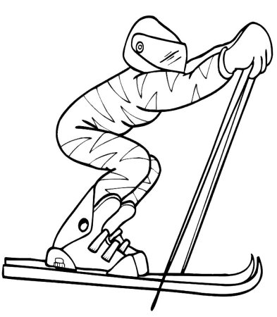 Спорт. Раскраска
