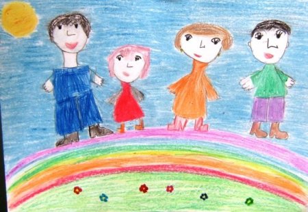 В единстве наша сила рисунки 1 класс