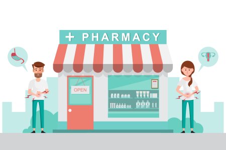 Аптека для детей на прозрачном фоне