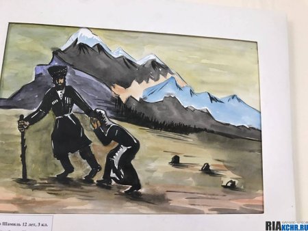 Депортация карачаевцев рисунки