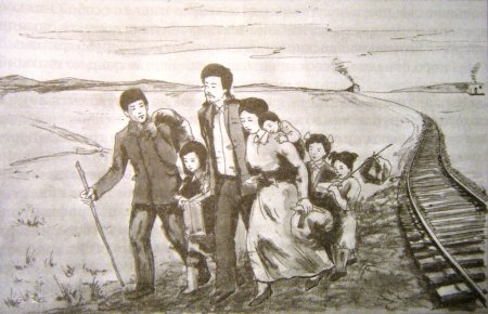 Депортация карачаевского народа рисунки