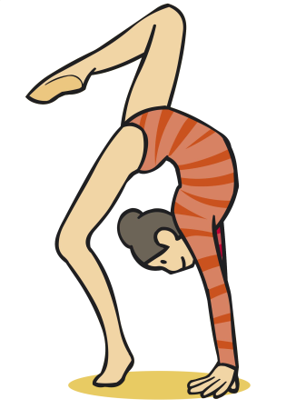 Мультяшные гимнастки