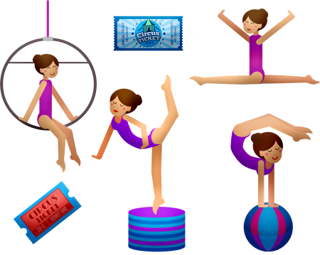 Акробатика рисунки