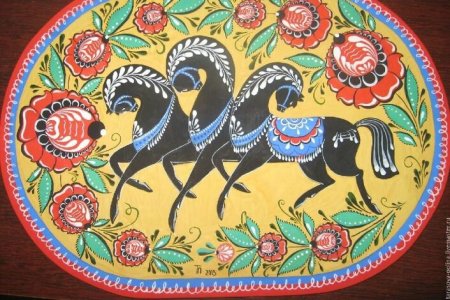 Вид искусства ДПИ Городец