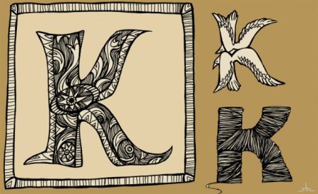 Стилизованные буквы