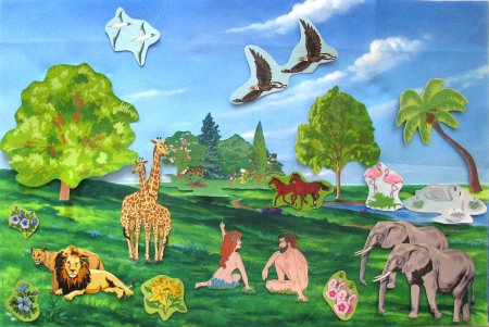 Сотворение раскраска