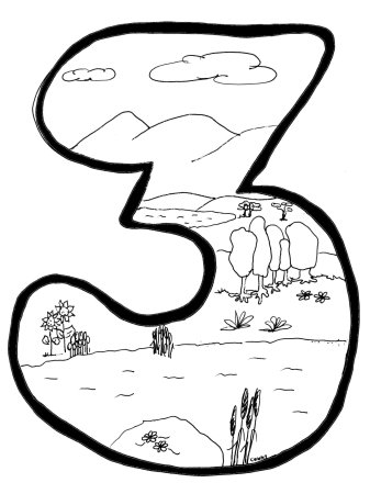 Разукрашки Эдемский сад