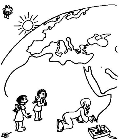 Поделка Сотворение мира для детей