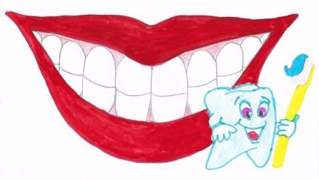 Рисунок на тему Здоровые зубы