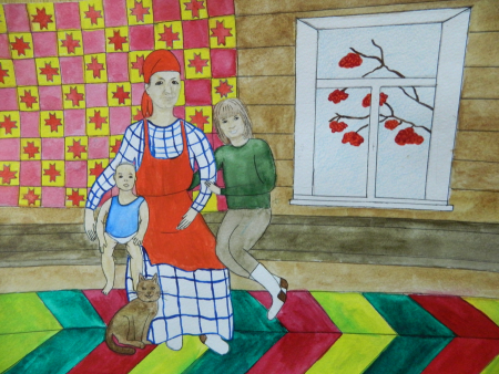 Удмуртия рисунок