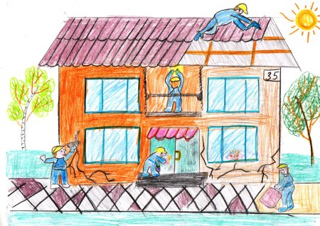 Дом глазами ребенка