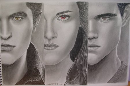 Сумерки Белла и Джейкоб арт