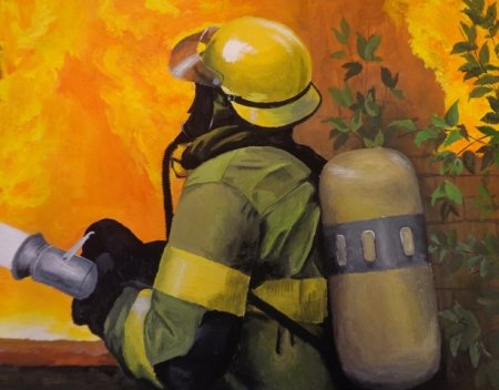 Пожарный глазами детей