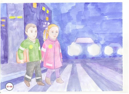 Рисунок светоотражающие элементы