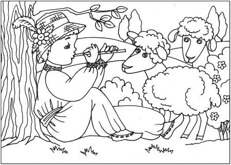 «Однажды овца потерялась, но нашла своего пастуха» — создано в Шедевруме