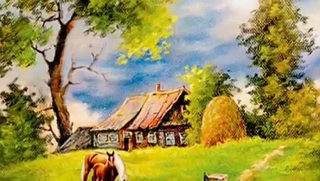 Анимация деревенька