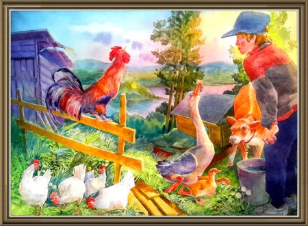 Пастораль в деревенском стиле