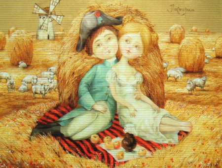 Наивная живопись Натальи Деревянко