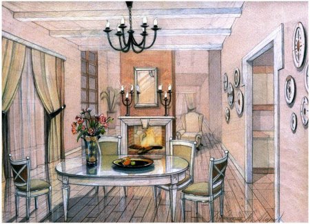 Квартира рисунок