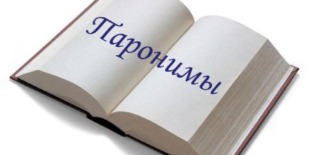 Паронимы иллюстрации
