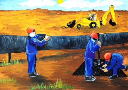 Нефтяник глазами детей