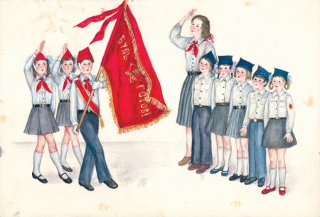 СССР детство пионеры