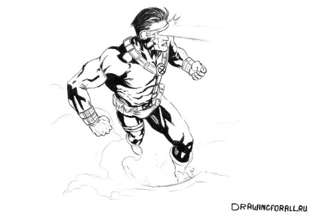 Картинки для срисовки карандашом Марвел