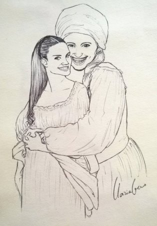 Ромео и Джульетта раскраска