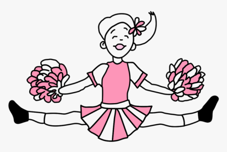 Срисовки черлидинга