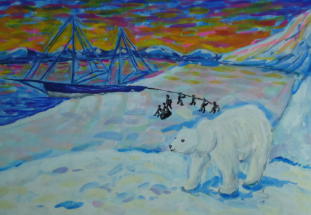 Нарисовать Арктику