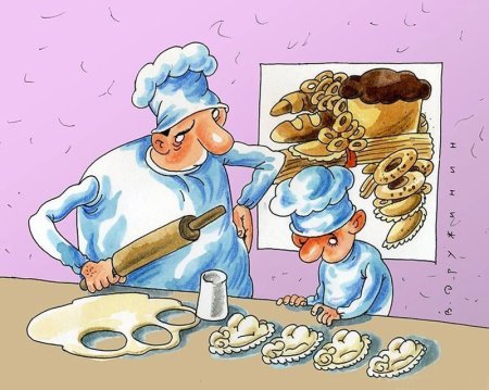 Карикатуры на поваров