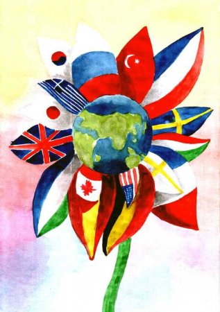 Рисунок друхат дети на плане