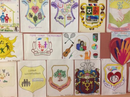 Примеры гербов семьи