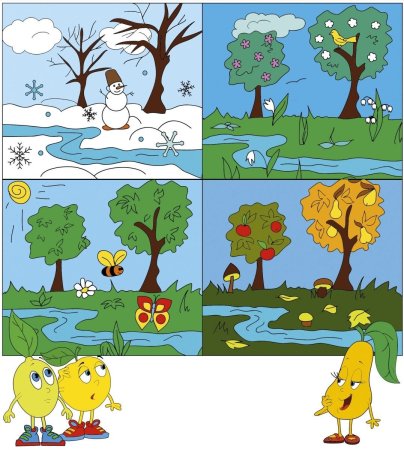 Рисование времена года