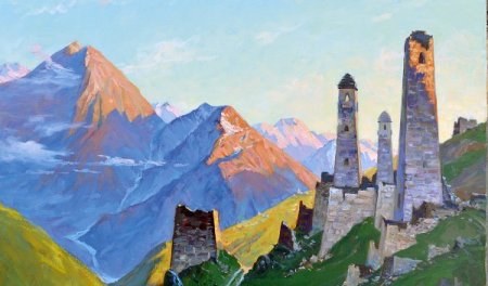 Дагестана картины вайнакских художников