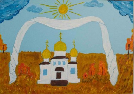 Поделки воскресной школы на Покров