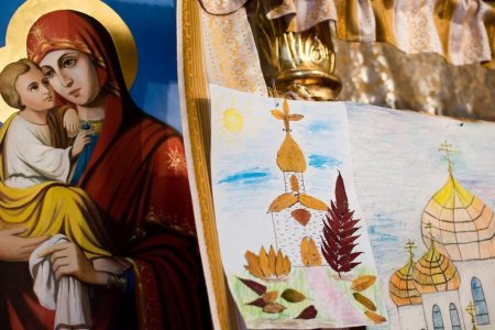 Покров Пресвятой Богородицы для детей