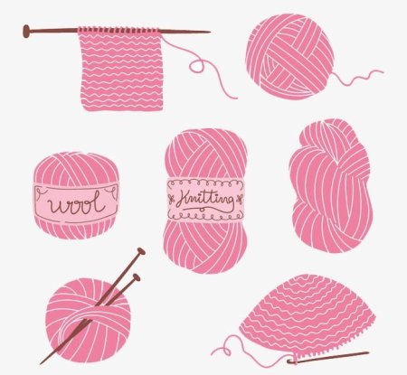 Стикеры для вязальщиц