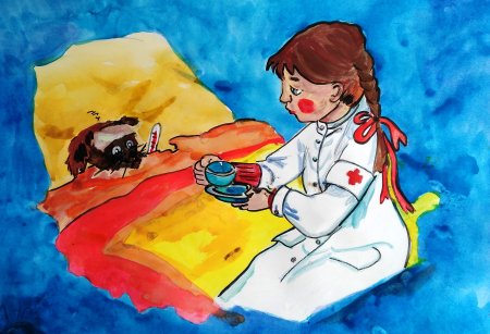 Рисунок на тему доброта легкий