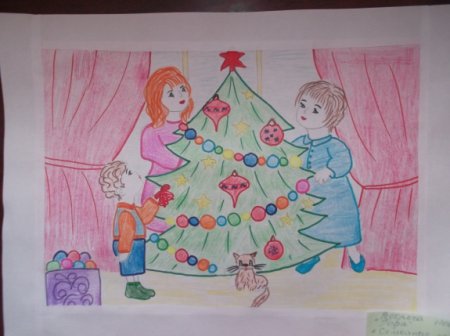 Рисование семейные традиции